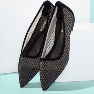 Jeffrey Campbell Meranda Mesh Flats, Fish Net, 8